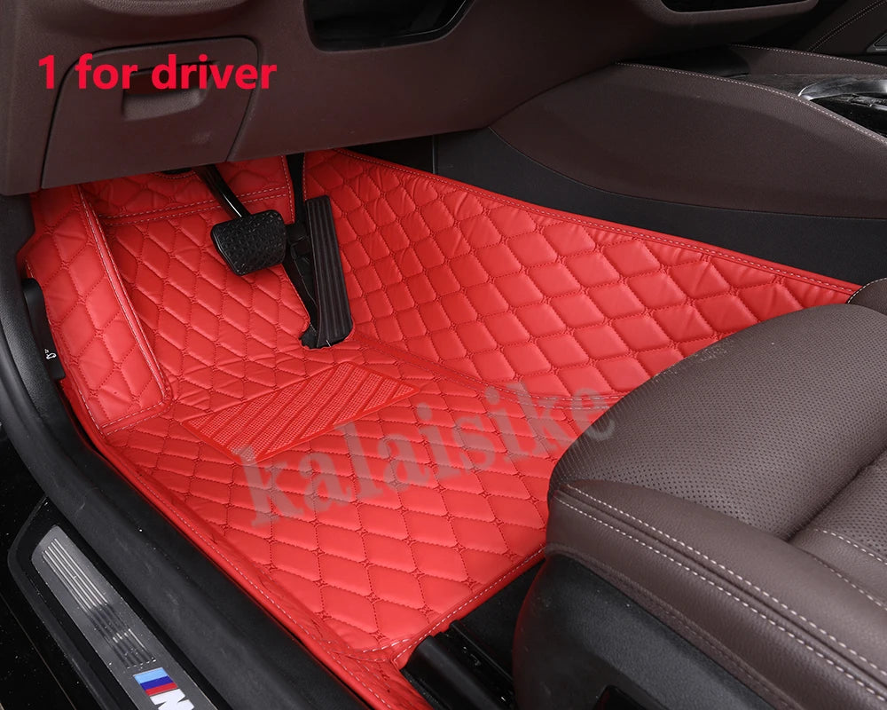 Custom Car Floor Mat for SsangYong All model Stavic Korando Kyron tivoli rexton Actyon Chairman auto accessories interior parts