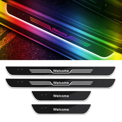 Customized car welcome light Car upgrade atmosphere Lamp Name text logo For customized birthday Christmas Halloween NewYear gift