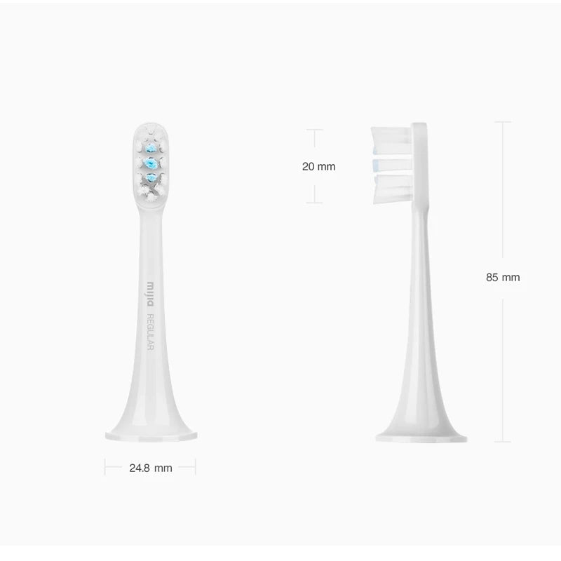 Original Replacement Toothbrush Heads for XIAOMI Mijia Sonic Toothbrush T300 T500 T500C, Electric Tooth Brush Heads