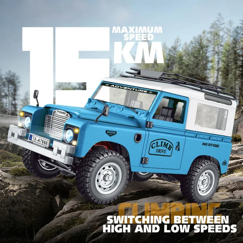 In Stock New 1:10 Full Scale Pickup All Terrain Simulation Off Road Climbing Vehicle RC CAR