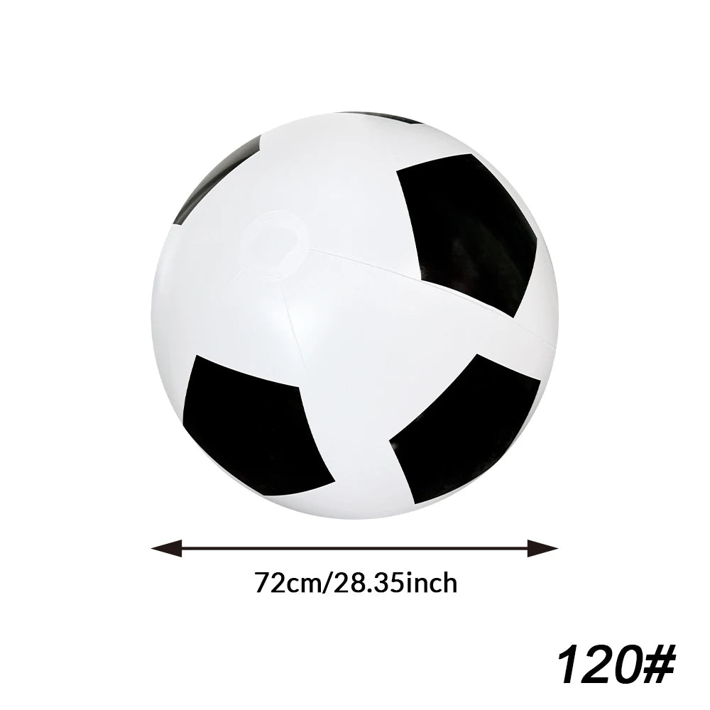 Outdoor beach, grassland, entertainment, inflatable soccer game, environmentally friendly, thickened three color PVC big ball