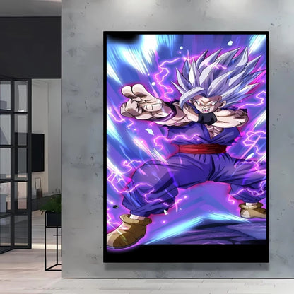 Canvas Posters Dragon Ball Goku Picture Children Gifts Home Decoration Waterproof Comics Pictures High Quality Wall Art Classic