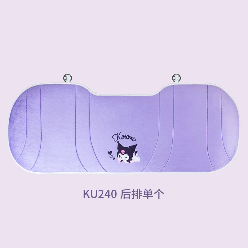 My Melody Car Seat Cushion Sweat Absorbing Plush Women's Cute Cartoon Pillow Comfortable Soft Cushion for Vehicle Seat