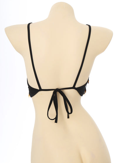 Shiny Sequin Tassel Bra Top Sexy Mini Lace-up Tank Top Camisole for Women Dancing Nightclub Crop Top Vests Bralettle Clubwear
