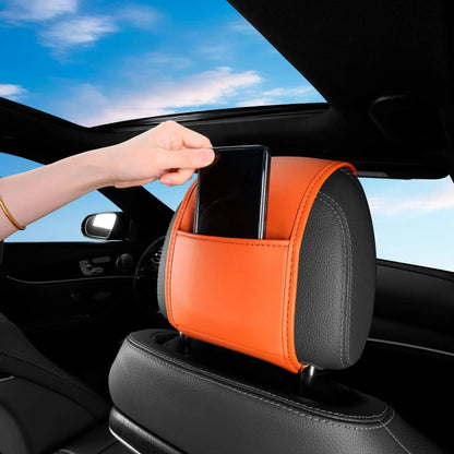 Leather Car Headrest Cover Anti-dirty and Wear-resistant For Changan CS35 CS55 CS75 PLUS UNI-K UNI-T V Uni Vado CX20