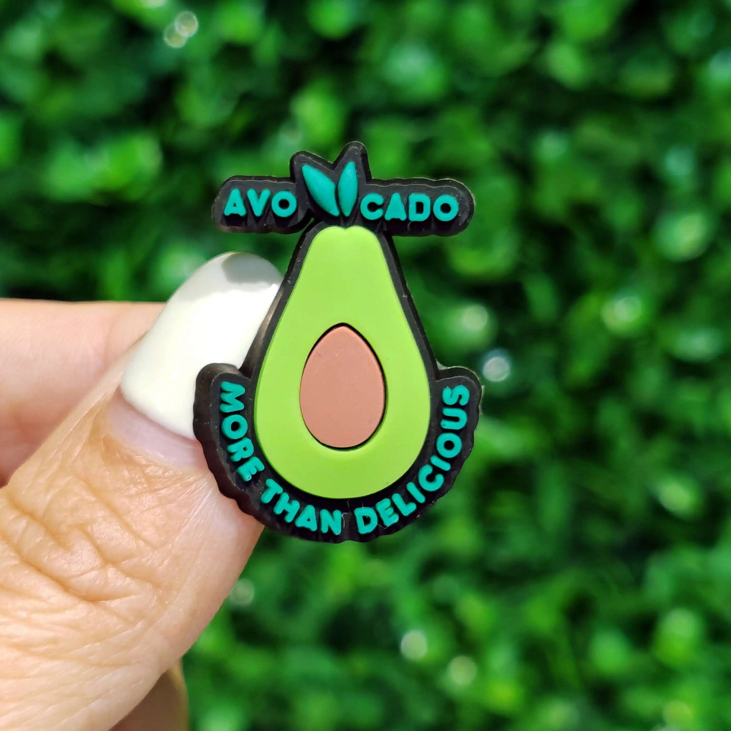 New 1-100pcs Cartoon Fruit Avocado Mom Love Guitar PVC Shoe Charms Accessories Hole Slippers Decorations Kids Birthday Present