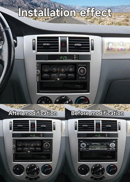 Car Intelligent Systems Android 13 1din Player Wireless Carplay Android Auto WIFI Internet GPS Navigation RDS BT Auto Stereo