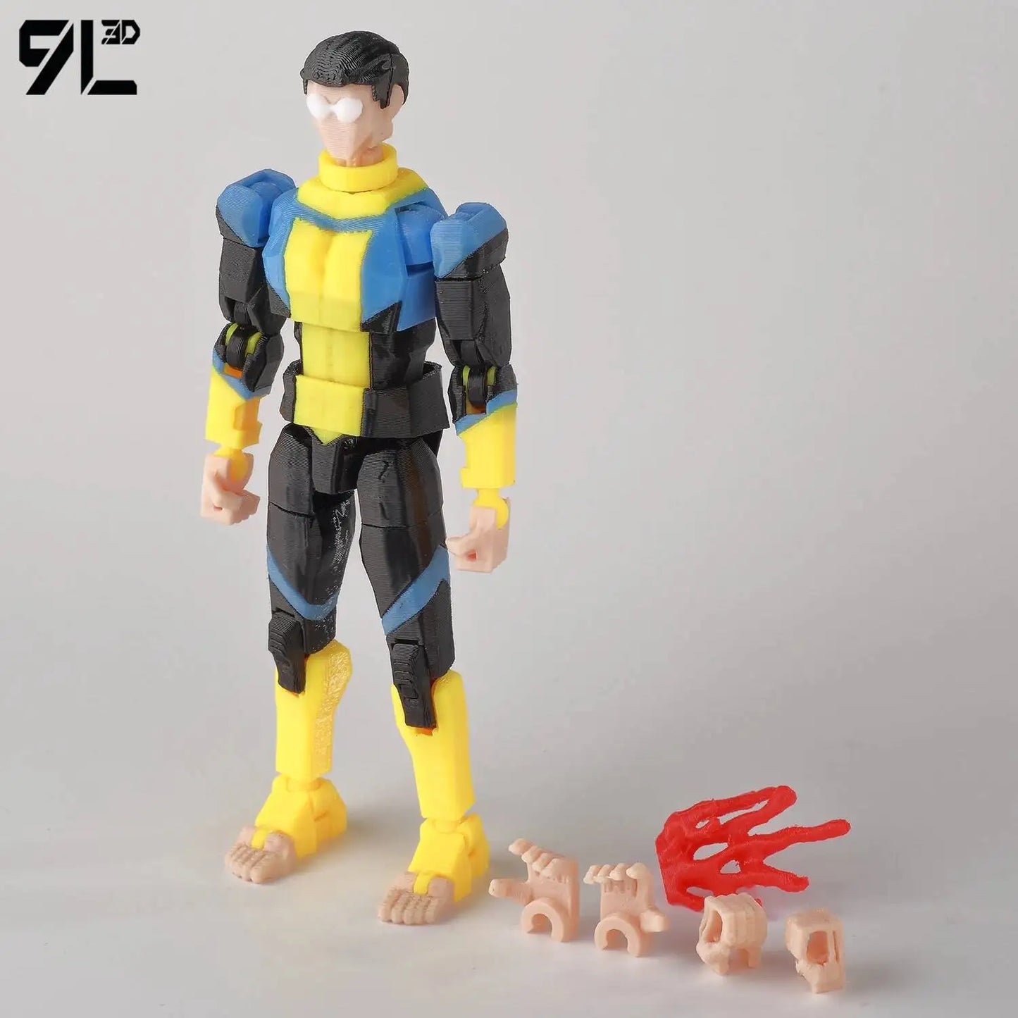 3D Printe Dummy13 T13 Unschlagbarer Mark Grayson  Mark Grayson Actionfigur Anime Sammlermodell Spielzeug für Kinder Geschenk
