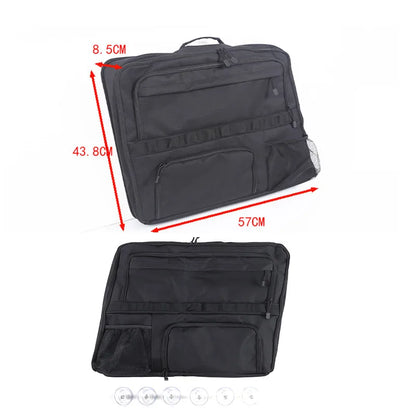 For Mercedes-Benz G-Class W463 W464 G500 2004-2025 Car Trunk Left Right Side Window Bag Storage Bag Storage Bag Car Accessories
