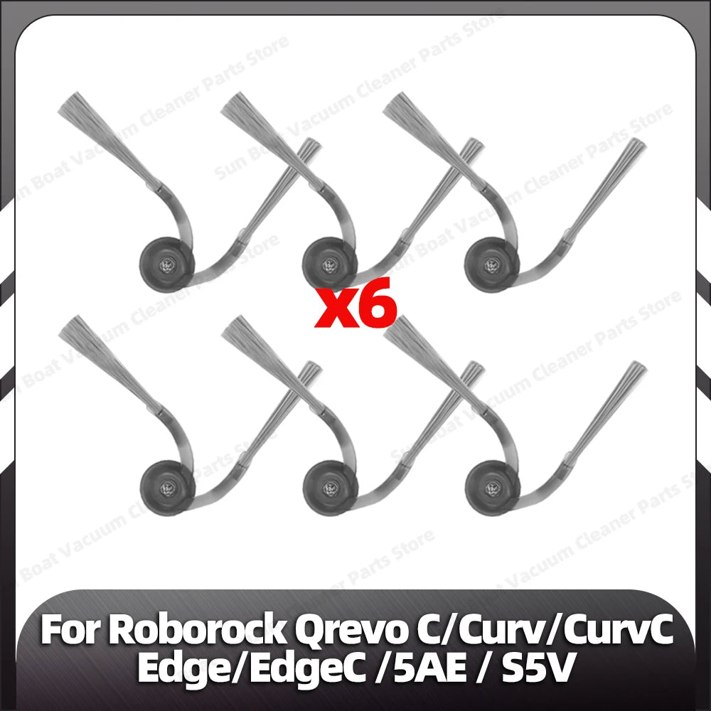 Fit for Roborock Qrevo C/Curv/CurvC/CurvC PRO/Edge/EdgeC/5AE/S5V/S5X/5AI/5XC Main Side Brush HEPA Filter Mop Pad Dust Bag Parts