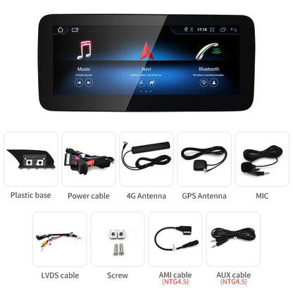 STWEI 2024 New Car Multimedia Wireless Android AUTO CarPlay 10.25inch 12.3inch Screen For Mercedes Benz GLK X204 2010 2013 2015