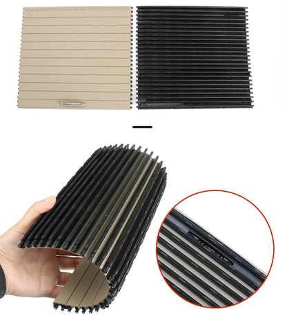 New  Car Center Console Shutters Cup Holder Slide Roller Blind Cover For Mercedes Benz Ml/Gl/Gle/Gls Class W166 W292 2012-2018