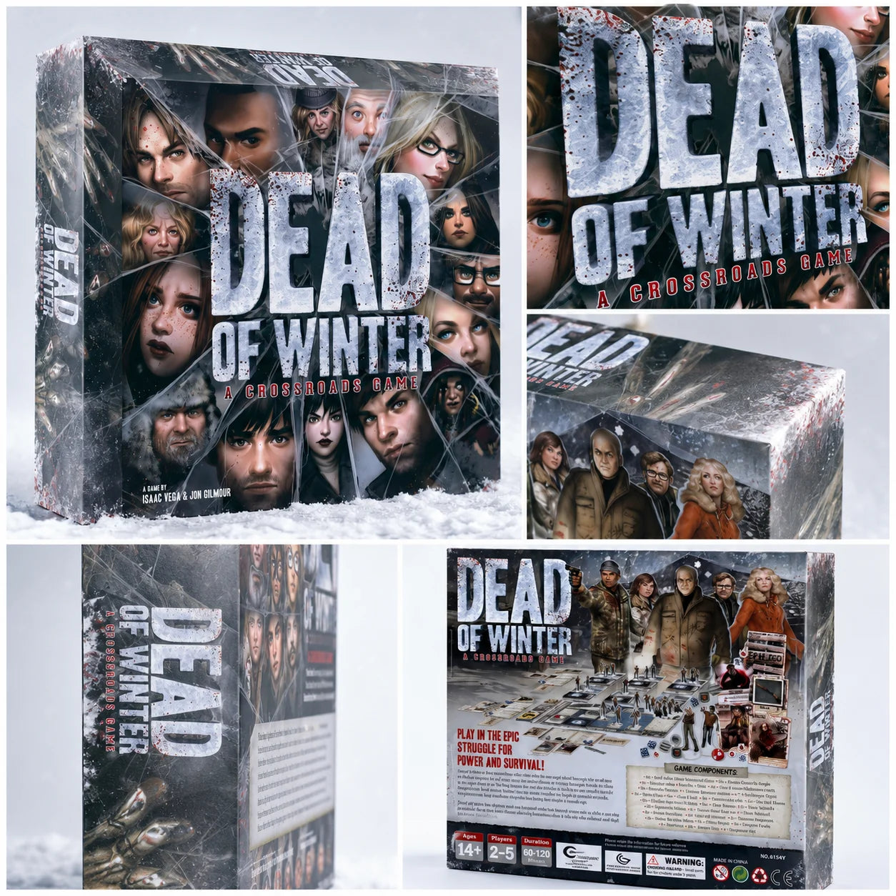 Dead of Winter Crossroads Zombie Survival Cooperative Strategy Board Game Teens Adults English Version