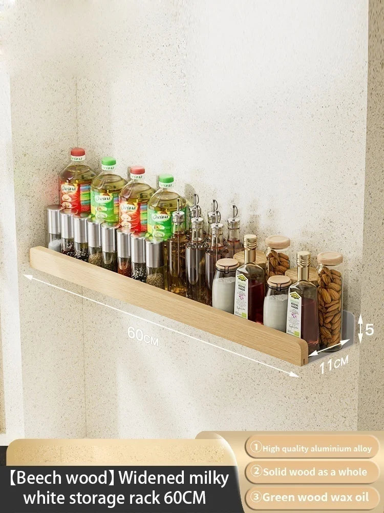 Wall-Mounted Kitchen Spice Storage Rack Multi-Functional Countertop Seasoning Storage Rack Household Multi-Layer Corner Rack