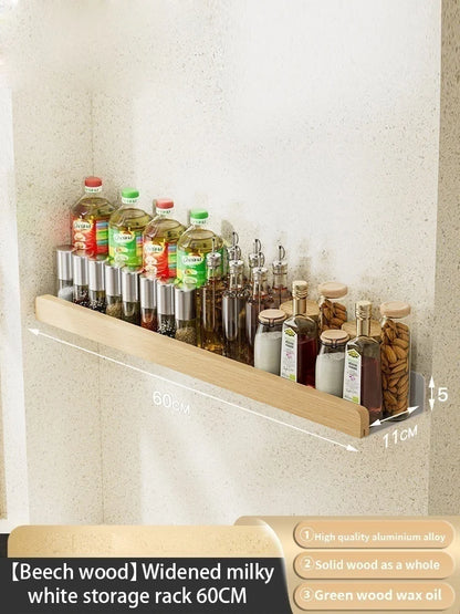 Wall-Mounted Kitchen Spice Storage Rack Multi-Functional Countertop Seasoning Storage Rack Household Multi-Layer Corner Rack