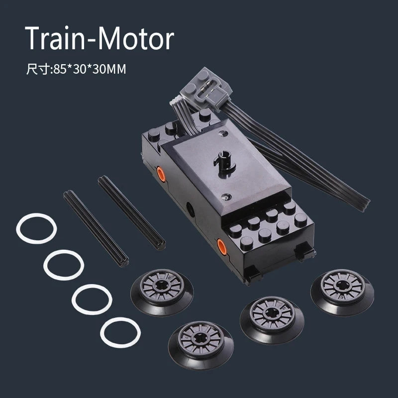 MOC parti tecniche funzioni di alimentazione motore multi strumento servomotore treno PF 8293 8883 modello compatibile blocchi d