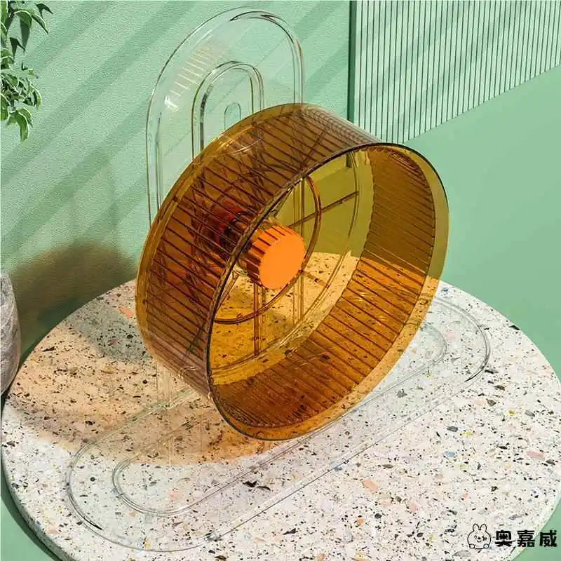 Large Size Silent Running Wheel for Hamster Toy Deprivation Relief Golden Retriever Hamster Cage Supplies Crehensive Infor...