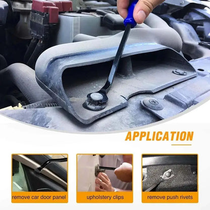 19/11/5PCS Auto Dismantle Tools Kit - Easy-to-Use Plastic Pry Tool Set for Car Door Clips, Radio Panels & Audio Repair