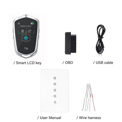 Universal LCD Smart Display Touch Screen Remote Car Key Fob For BMW Hyundai Kia Lada Toyota Honda Mercedes Benz Renault Chery VW