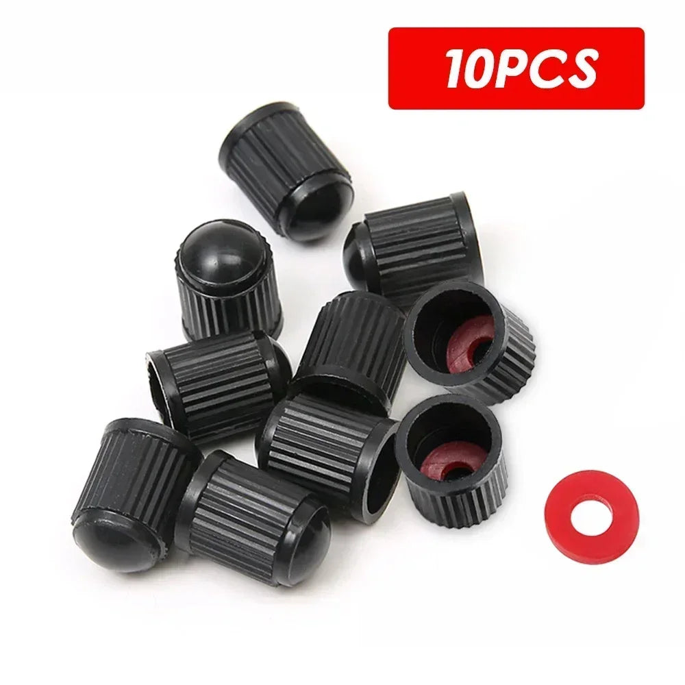 4-1000Pcs Car Tire Valve Caps High Quality Truck Motorcycle MTB Road Bicycle Tyre Rim Valve Stem Plastic Covers Car Accessories