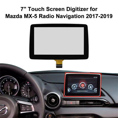 TM070RDZ38 Car 7inch Touch Screen Digitizer For Mazda 3 CX-3 MX-5 Radio Navigation Replacement Srceen Car Accessories