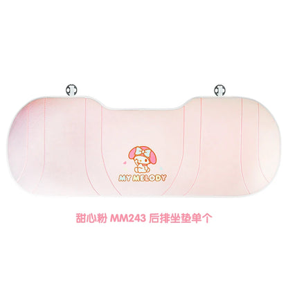 My Melody Car Seat Cushion Sweat Absorbing Plush Women's Cute Cartoon Pillow Comfortable Soft Cushion for Vehicle Seat