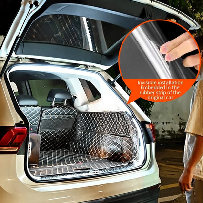 Car High Brightness Trunk Lighting Ambient Light 2/4M Interior Decoration LED Wiring Free Automatic Sensing Tailgate Light Strip