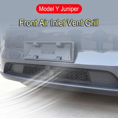 Grille Mesh Inserts for Tesla Model Y Juniper Model Y Premium and Model 3 2026 Front Bumper Air Inlet Vent Cover Accessories