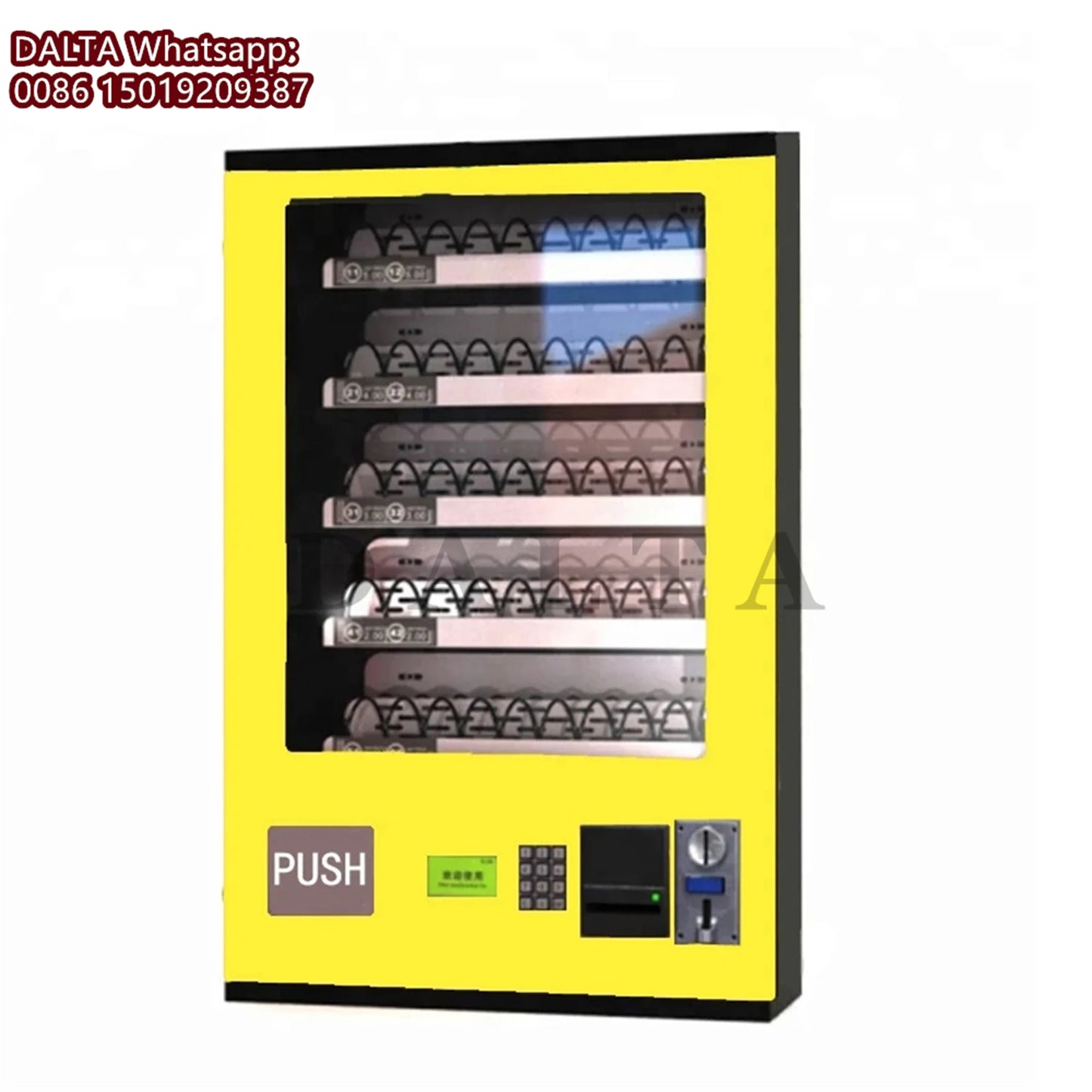 5 Layers Desktop Vending Machines With Credit Card Coin Bill Payment Selling System