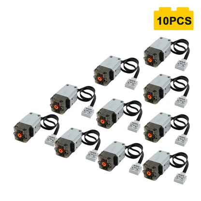 CaDA Advanced L Motor Kit High-Torque Power Upgrade for MOC Car Building Blocks Mechanical Function Motor Set