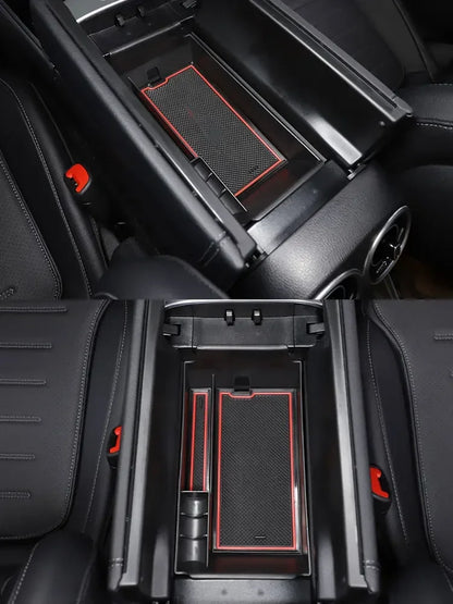 Weizhida For Mercedes Benz C Class W206 2022-2025 ABS Car Central Control Armrest Box Storage Box Cell Phone Box Car Accessories