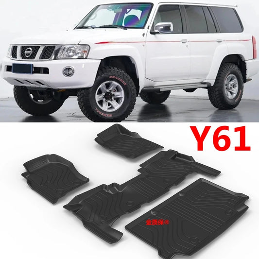 Use for Nissan Patrol Y61 armada car carpet Y61 AllWeather car Floor Mat Fit For Patrol Y61 custom waterproof pad Y61 trunk mat