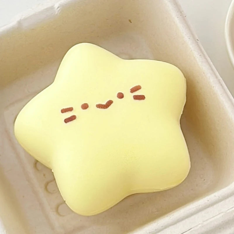 Cute Bread Squishy Slow Rising Squeeze Fidget Toys Funny Stress Relief Anti-stress Pinch Mochi Squishy Toy For Kids Party Gift