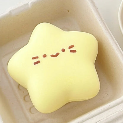 Cute Bread Squishy Slow Rising Squeeze Fidget Toys Funny Stress Relief Anti-stress Pinch Mochi Squishy Toy For Kids Party Gift