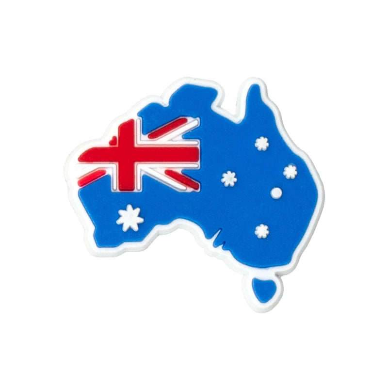1/50/90pcs Australia Style Shoe Accessories Charms Koala Kangaroo Shoe Decoration for Sandals Food Fits All Clogs Kids Gift