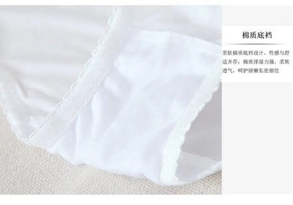 Women New Fashion Sweet Spicy Lace Lingerie Set Ultra Thin Half Cup Push Up Bra Soft Underwire Comfortable Top