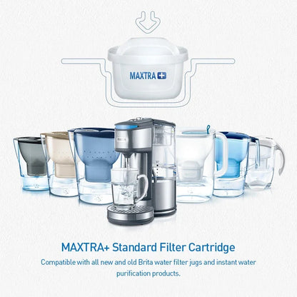 Brita Maxtra Water Filters Cartridge Purify Kettle Activate Carbon Water Filter 1/3/6/12 Pcs Easy Replacement Hassle Free Use