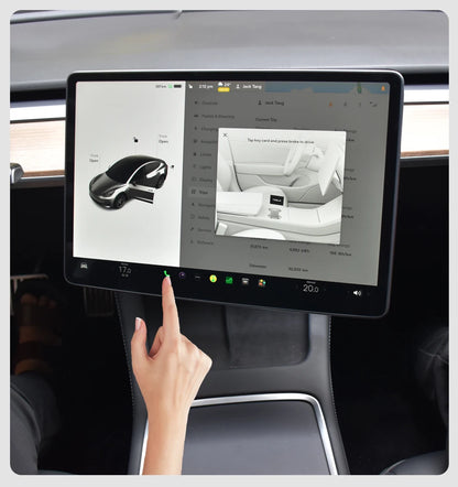 Screen Swivel Tilt Rotation Mount Kit for Tesla Model 3 Highland Y Juniper 2017-2026 Four Direction Screen Rotating Bracket