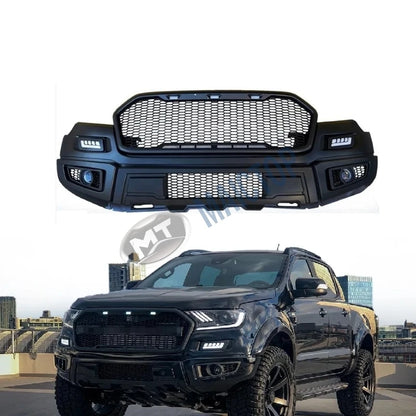 Modification MAICTOP Car Body Parts Conversion Frente Bumper Bodykit for Ranger T7 T8 2016 2017 2018 Facelift Kits raptor Style