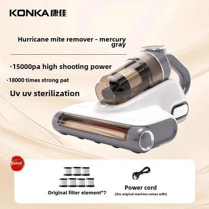 Vacuum Mite Remover Household Bed Large Suction Ultraviolet Sterilizer Wireless Vacuum Cleaner 220V Cleaning Appliances