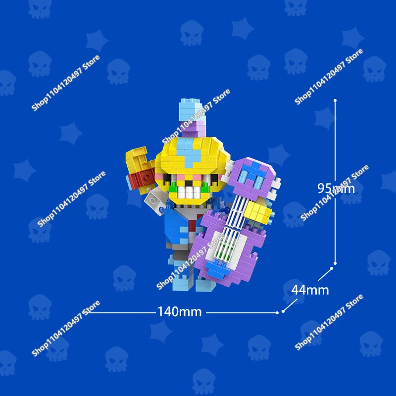 Wilderness Game Brawl Stars Kaze Kenjii Toy Figures Children's Toys Kwazii Peso Penguin Anime Action Figure Children's Toy