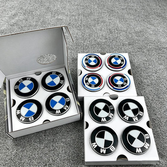 For BMW Floating 4Pcs 56MM 68MM Car Wheel Center Caps E46 E39 E53 E65 E66 G26 F30 F31 F34 G30 G70 G08 G05 G01 E60 F10 F30 G20 X3