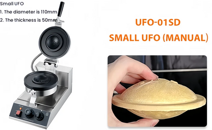 Snack Baking Equipment Commercial Sandwich Panini Hamburger Press Grill Machine Electric Big UFO Burger Maker Machine