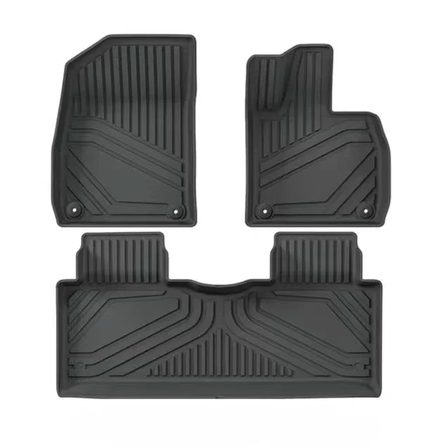3D TPE Waterproof Odorless Car Floor Mats & Cargo Liner Trunk Pad Tray Set For Xpeng G6 2023-2025 LHD RHD Car Accessories