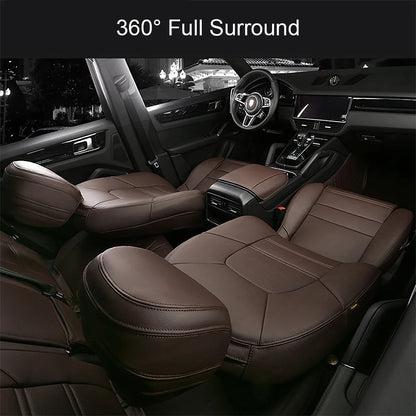 For Jeep Wrangler Unlimited JL 4 Doors 2018 2019 2020 2021 2022 Custom 5-Seat Faux Leather Car Seat Covers Interior Accessories