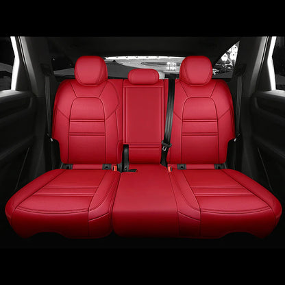 For Honda CRV CR-V IV 2012 2013 2014 2015 2016 Custom Faux Leather Car Seat Covers Full Set Interior Protector Accessories