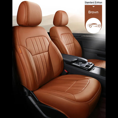 For Jeep Wrangler Unlimited JL 4 Doors 2018 2019 2020 2021 2022 Custom 5-Seat Faux Leather Car Seat Covers Interior Accessories