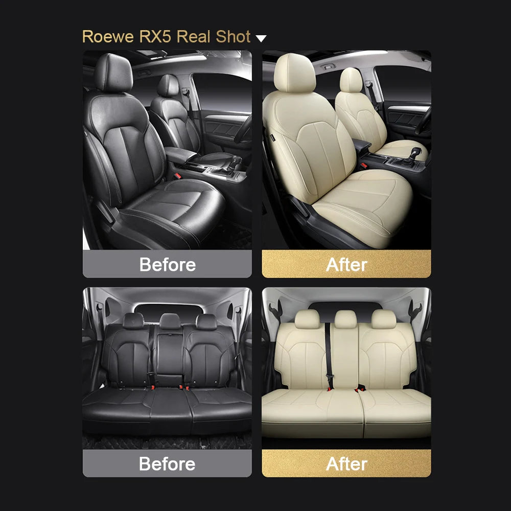 For Jeep Wrangler Unlimited JL 4 Doors 2018 2019 2020 2021 2022 Custom 5-Seat Faux Leather Car Seat Covers Interior Accessories