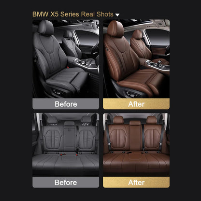 For Jeep Wrangler Unlimited JL 4 Doors 2018 2019 2020 2021 2022 Custom 5-Seat Faux Leather Car Seat Covers Interior Accessories