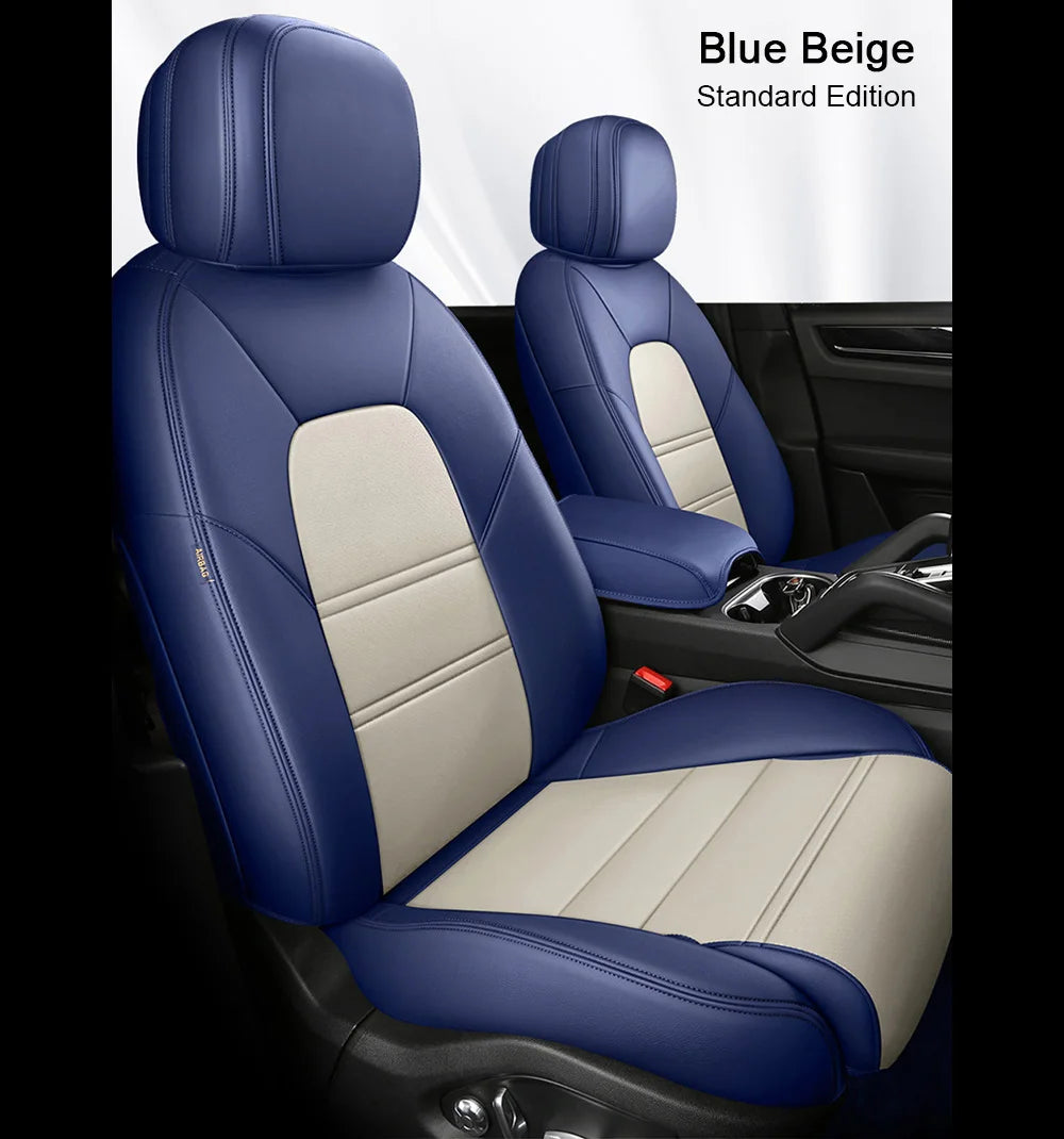 For Jeep Wrangler Unlimited JL 4 Doors 2018 2019 2020 2021 2022 Custom 5-Seat Faux Leather Car Seat Covers Interior Accessories